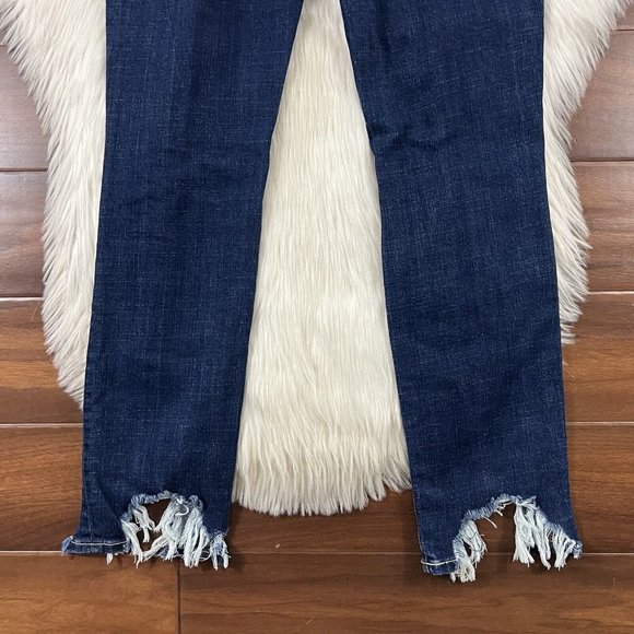 L'Agence Women's Size 26 Dark Wash High Line Mariner Skinny Denim Jeans - Picture 10 of 12